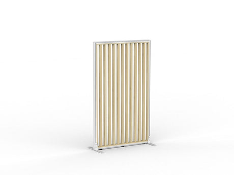 Studio Divide - 1500h x 900w-Office Partitons-White-Atlantic Oak-90 Degree-Commercial Traders - Office Furniture