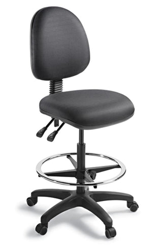 Tag 2.40 High Back Tech Chair-Office Chairs-Quantum-No Thanks-Commercial Traders - Office Furniture