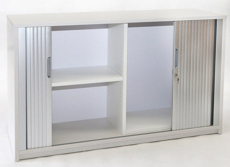 Essentials Tambour - 900h x 1200w-Storage-Toe Kick-Auckland Delivery-Commercial Traders - Office Furniture