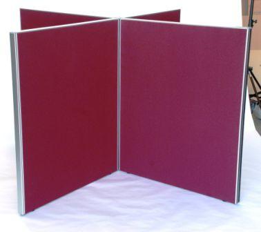 Velcro Screen 1500h x 1000w-Office Partitions-Fiesta-Commercial Traders - Office Furniture