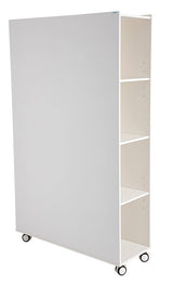 Double sided mobile whiteboard storage unit-Whiteboards-No Accessories Thanks-Commercial Traders - Office Furniture